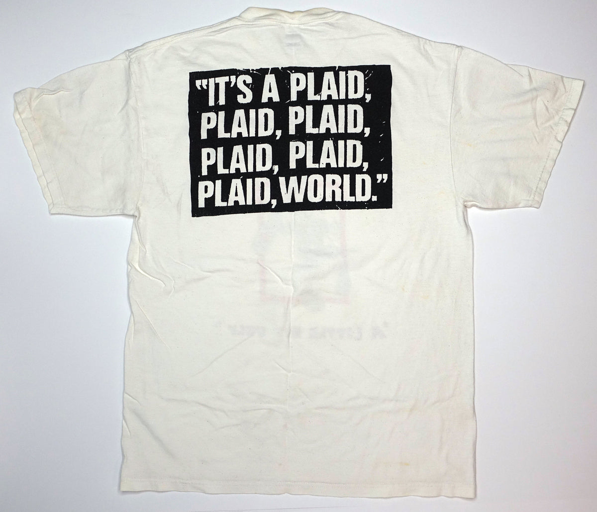 The Mighty Mighty BossToneS ‎– It's a Plaid World 1999 Tour Shirt Size ...