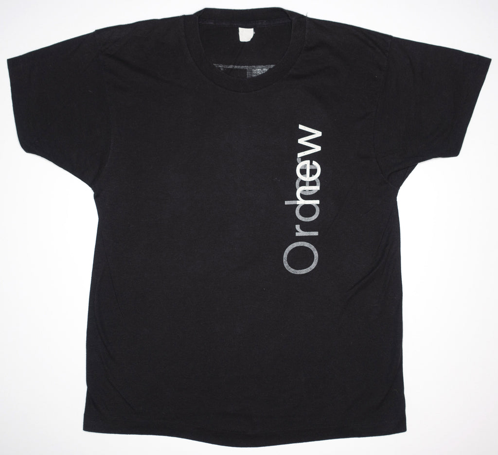 New Order Low Life 1985 Tour Shirt Size Large Black The Minor Thread