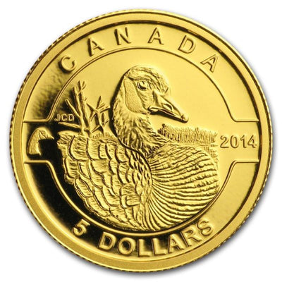 2011 1/25oz Pure Gold Coin - Canada Geese – Canada Gold Bullion