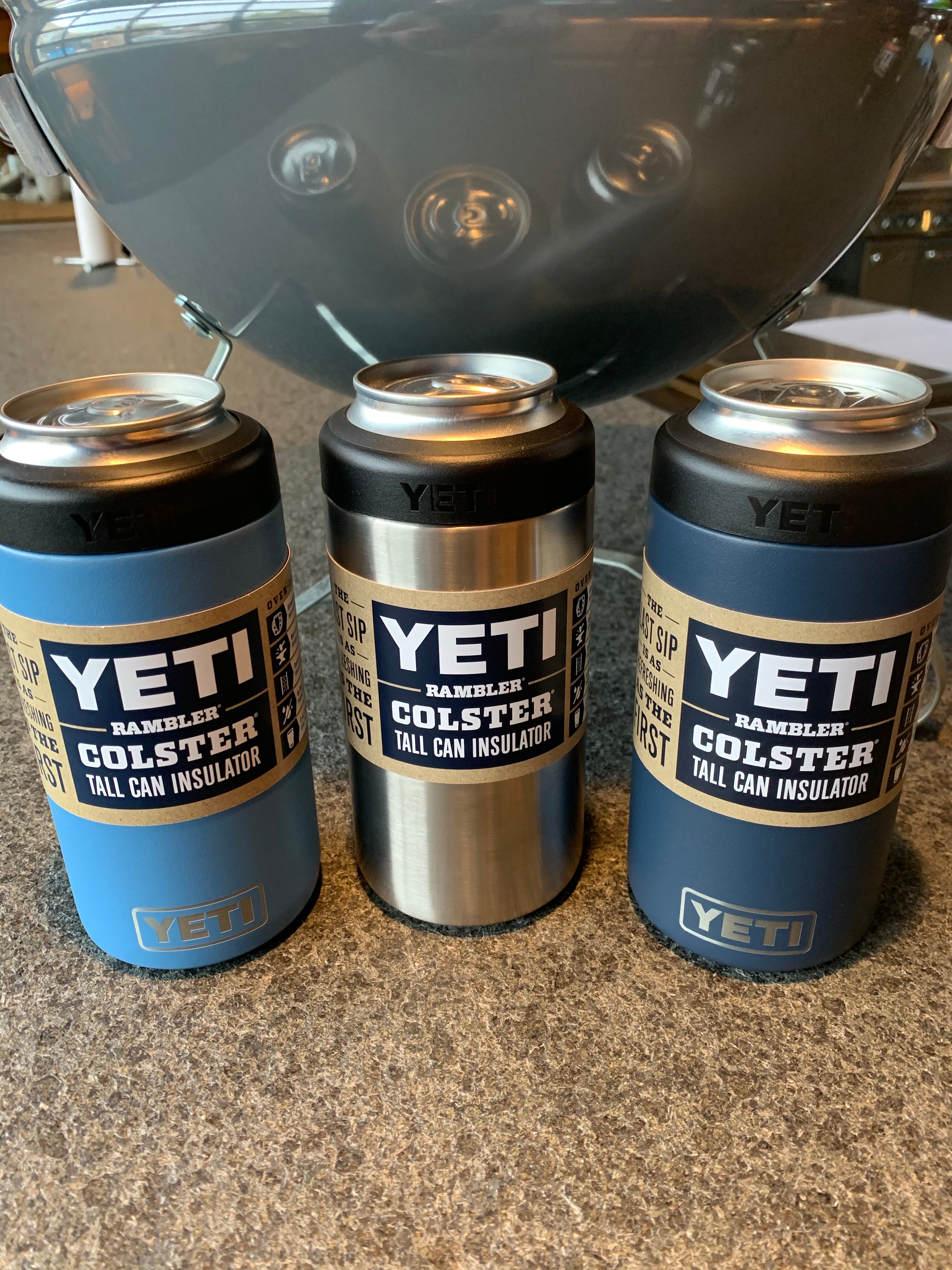 Yeti Rambler White Tall Colster Can Insulator, 16 oz.