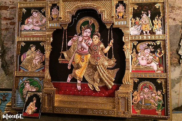 Tanjore paintings, one of the dying artforms of India