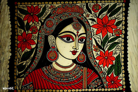 Madhubani painting - Traditional indian artform
