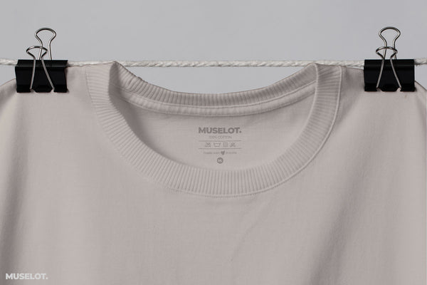 Plain grey t shirts for men online