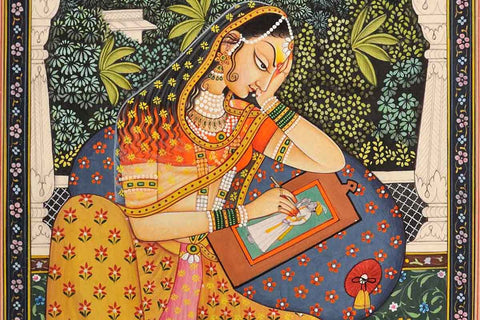 Rajput painting - traditional indian painting artform