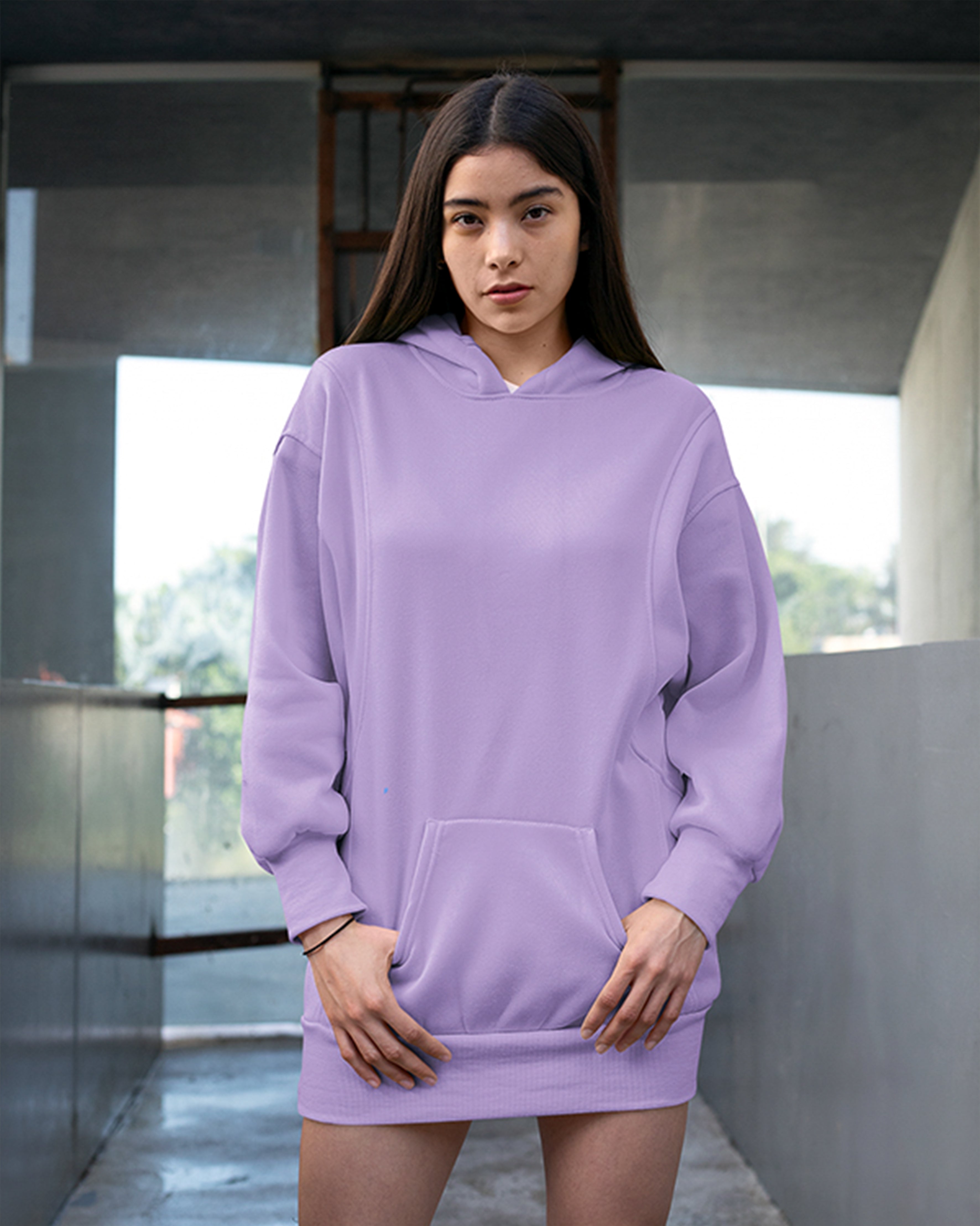 Shop iris lavender plain hoodies for men and women | Muselot