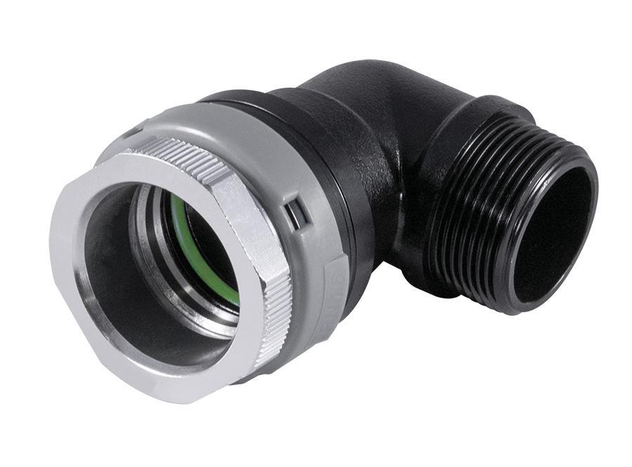 40mm x 90° Elbow with 1-1/2" MNPT UnipipeVAC