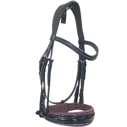 Otto Schumacher Tokyo Bridle Night Line Black Hardware with