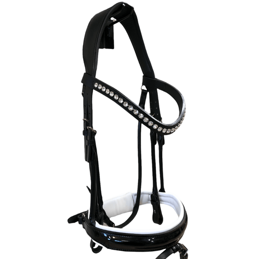 Otto Schumacher Tokyo Double Night Line Black Hardware with Fineline –  Olson's Tack Shop