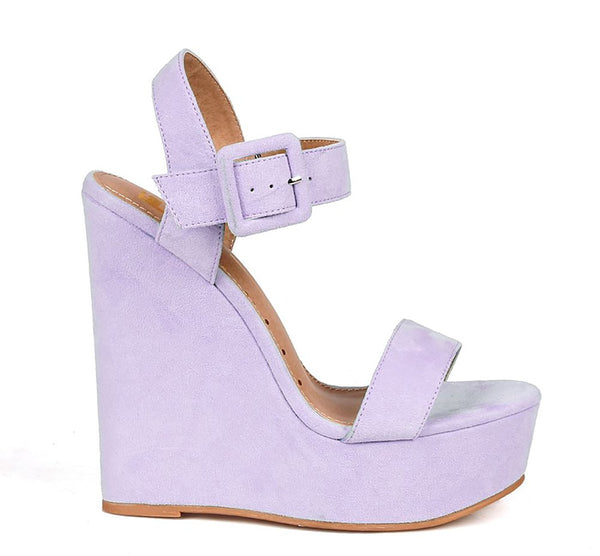 lilac platform shoes
