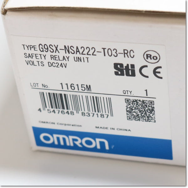 OMRON(オムロン) 非接触式ドアスイッチコントローラ オフディレー出力無し ネジ式端子台タイプ G9SX-NS202-RT DC24 - 2
