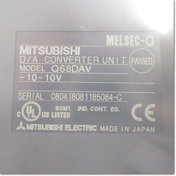 日本産】 新品 MITSUBISHI 三菱 Q68DAI ディジタル-アナログ ユニット