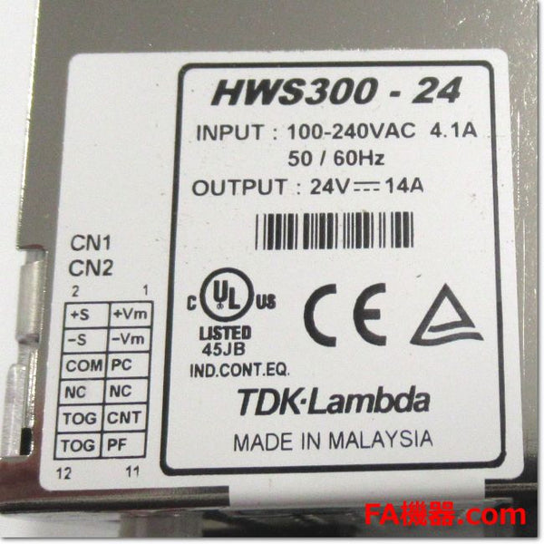 卸売 TDKラムダ スイッチング電源 HWS300-24