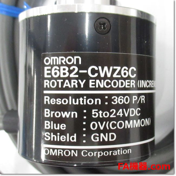 omron インクリメント形 外形Φ40(中空軸) ロータリエンコーダ DC5-12V ラインドライバ出力(正式型式: - 3