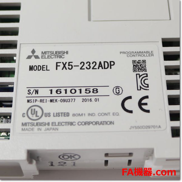 安全 産業用RS-485通信用拡張アダプタ FX5-485ADP copycatguate.com