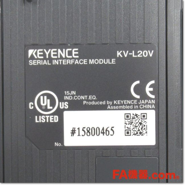 再入荷 KEYENCE シリアルコミュニケーションユニット KV-L20V | www