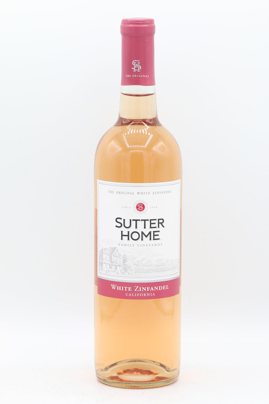 Sutter White Zinfandel 750mL – Wachusett Wine & Spirits