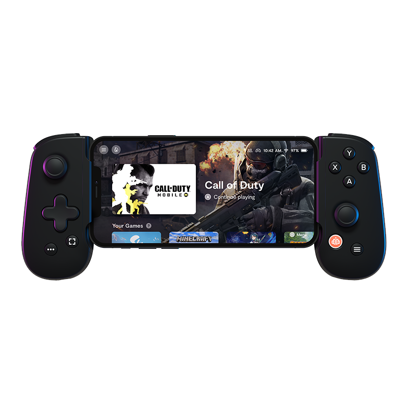 Support Smartphone Manette PS5 Pliable à Clip - Transparent - Français