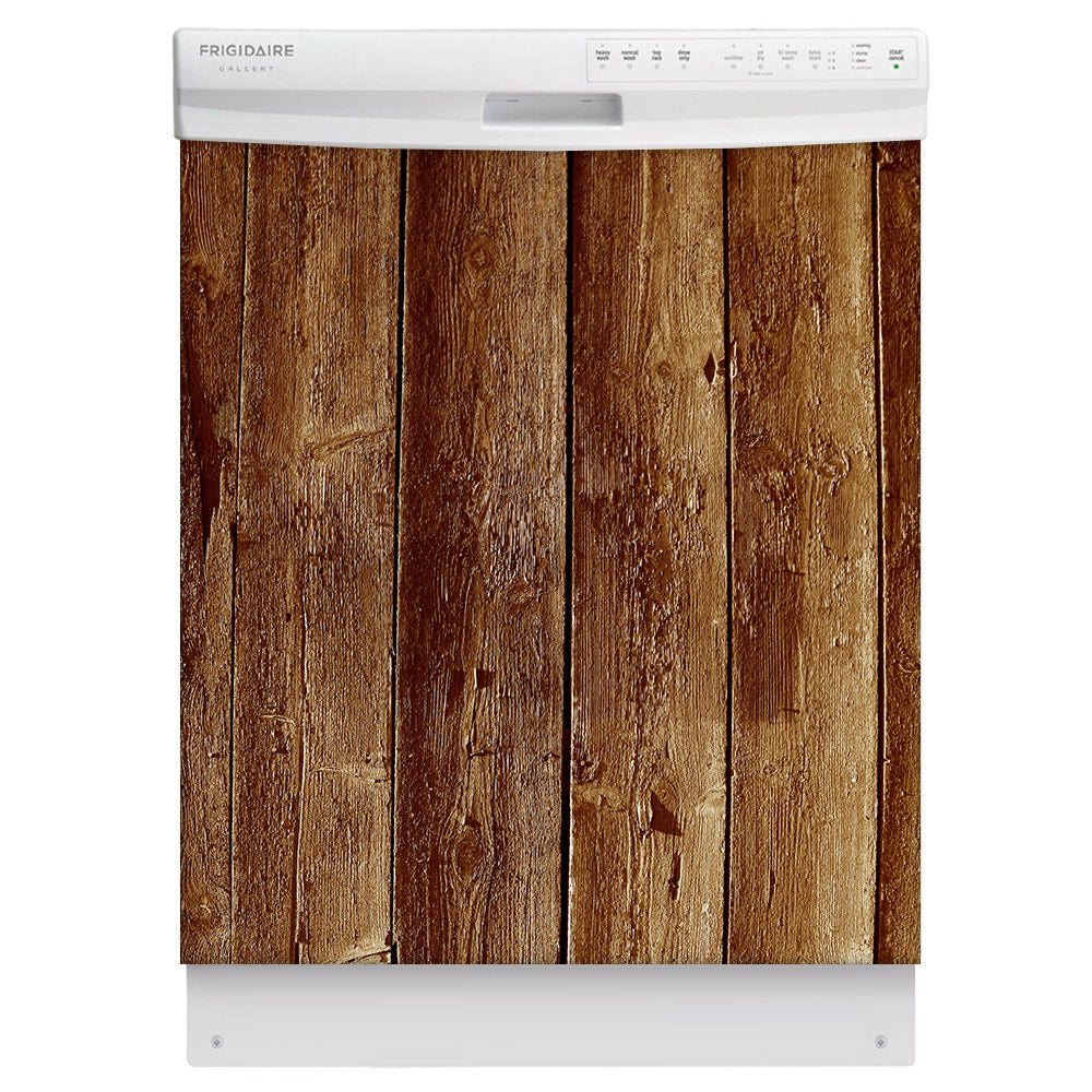 Weathered Wood Planks<br/>Dishwasher Magnet Skin