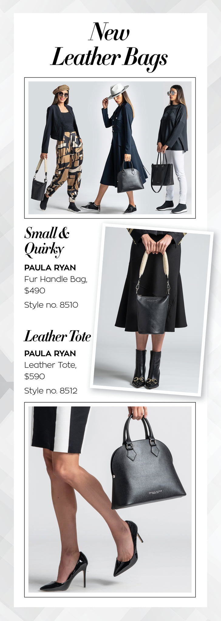 Paula Ryan Leather Bags