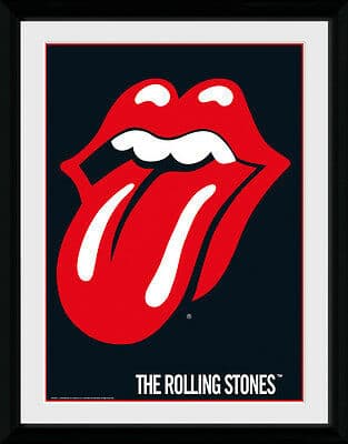 The Rolling Stones - Quadro Logo.
