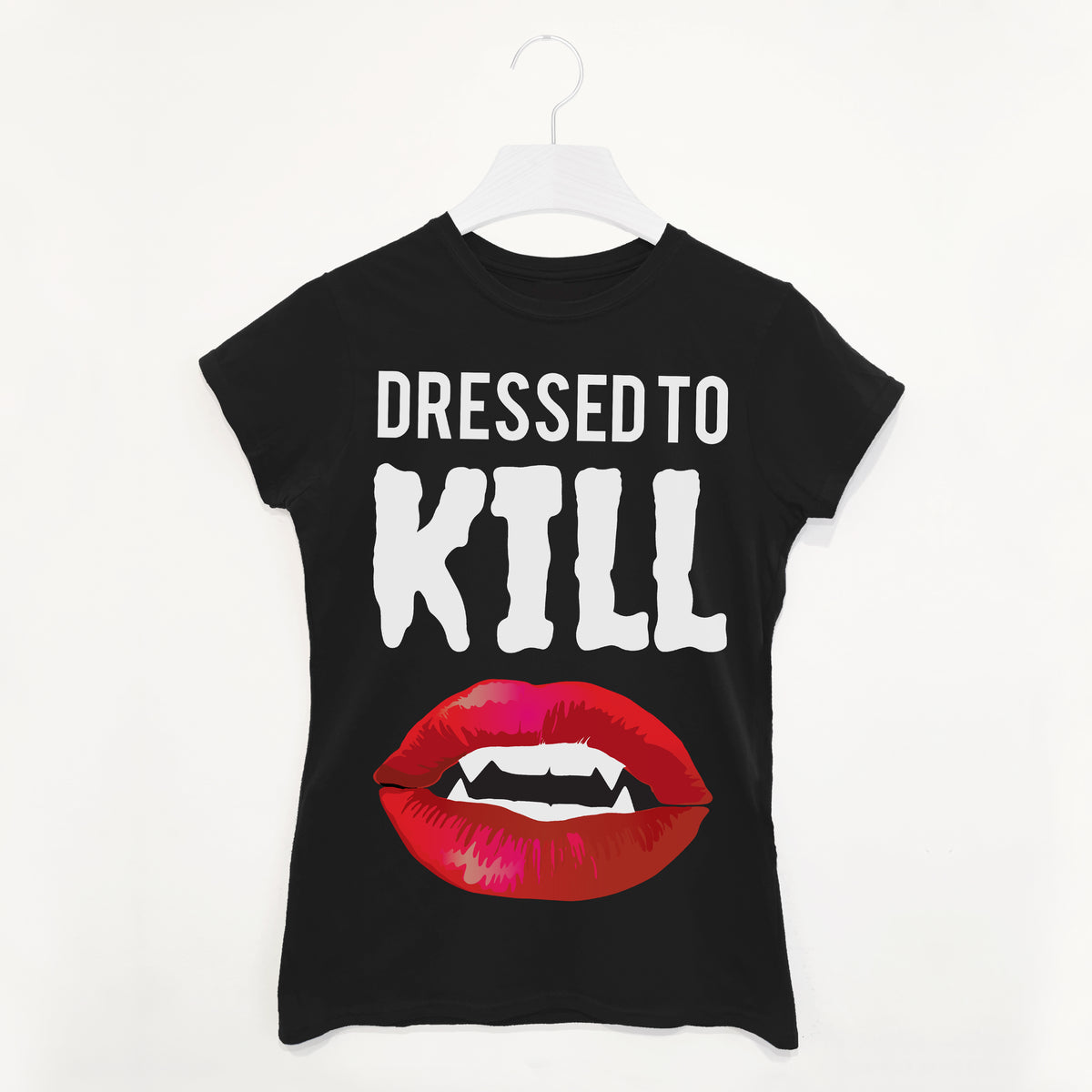 Dressed To Kill Women's Halloween T-Shirt – Batch1
