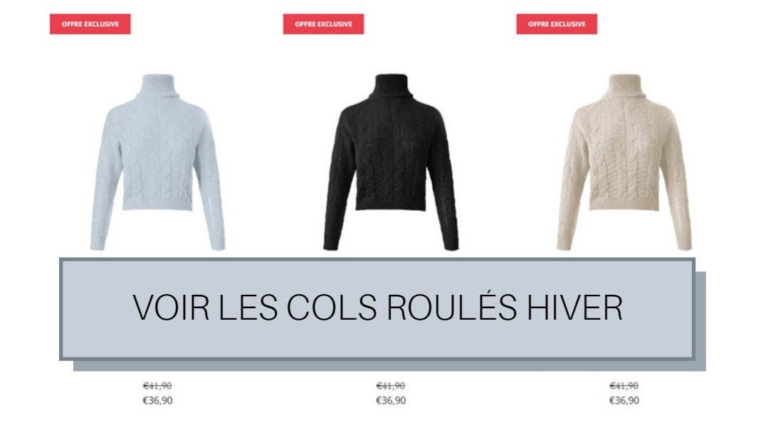 Col Roulé Femme