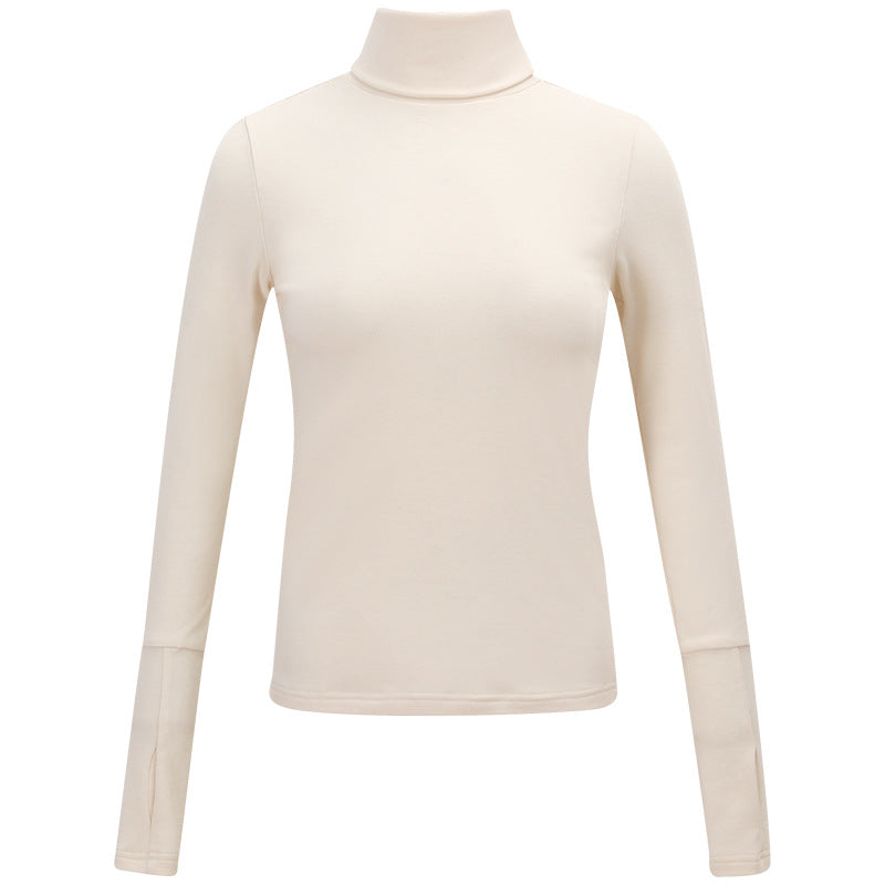 sous pull beige femme