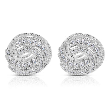 Shining Stainless Stee CZ Stud Earrings for Men 2022 Fashion Jewelry Clear  Round Zircon Stone Stud Earring Women Accessories - Price history & Review  | AliExpress Seller - yanziyouli Chris Store | Alitools.io