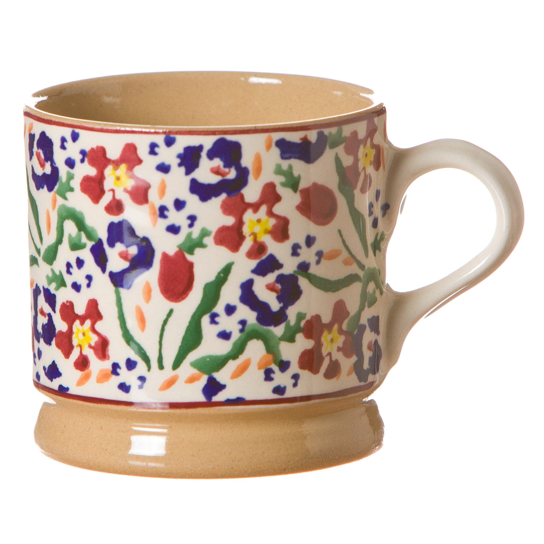 Belleek Classic Irish Wild Rose Mug - Turquoise