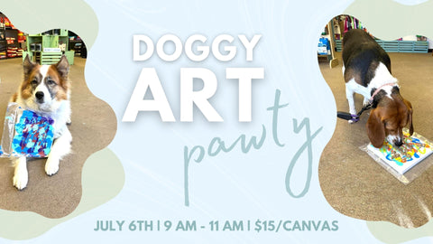 Pawsnickety Pets Doggy Art Pawty July 2024