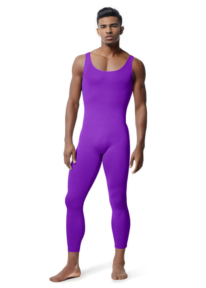 Speerise Mens Spandex Bodysuit Workout Biketard