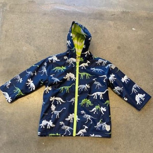 Dino Fossils Color Changing Rain Coat