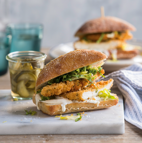 Chicken Schnitzel Sandwiches – Vic's Meat