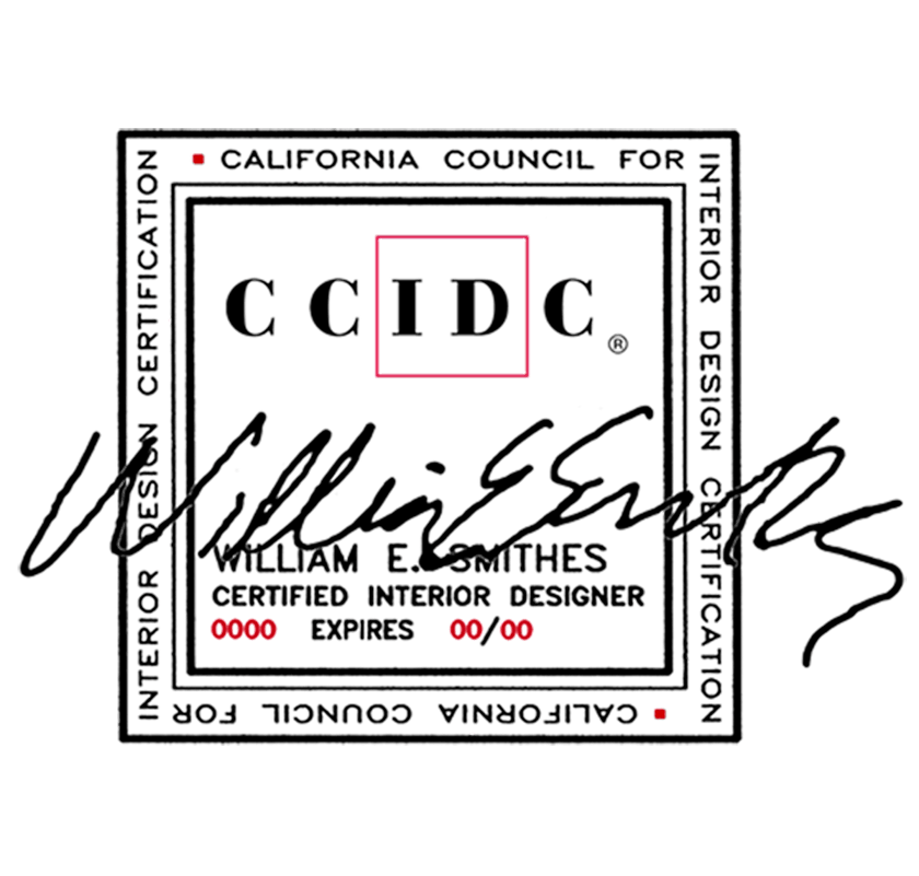 California Council for Interior Design Certification badge