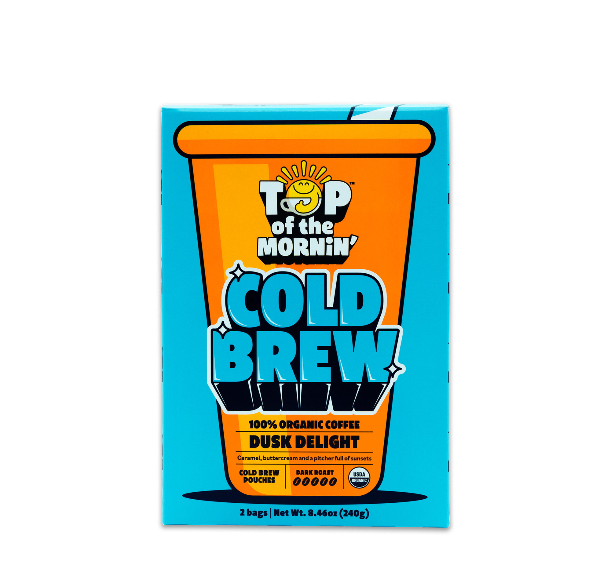 Cold Brew Coffee, Starter Kit - Pitcher + Cold Brew Coffee 1 Pitcher + 1 Bag (2 Filter Packs)