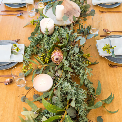 Natural table decoration