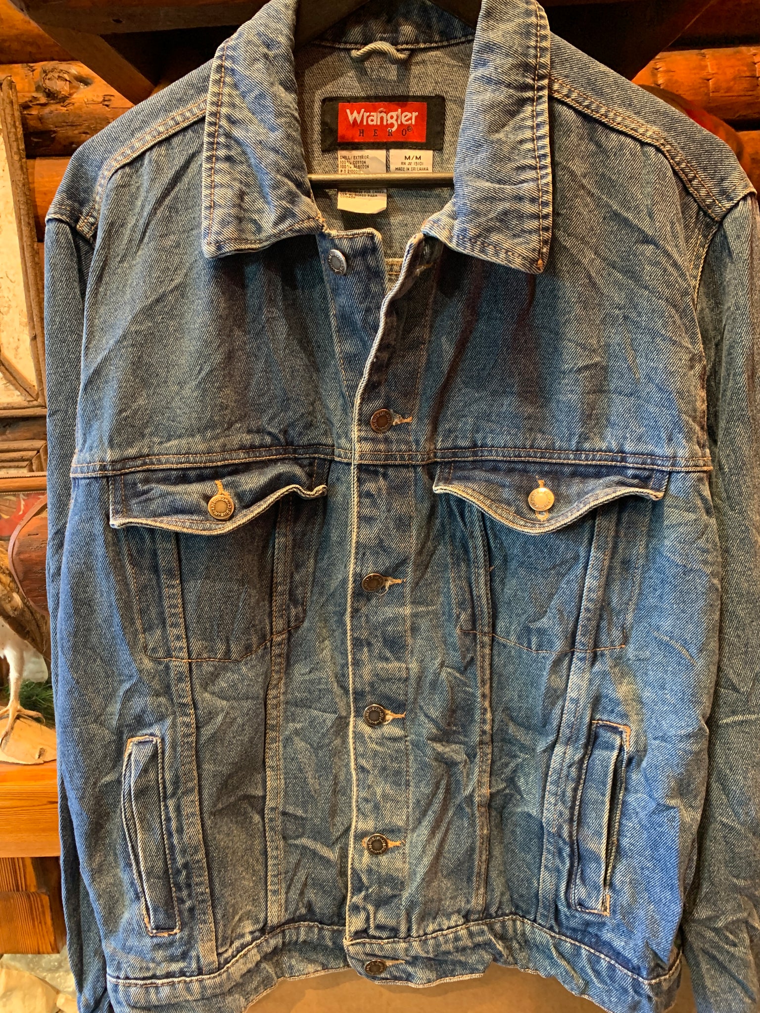 Vintage Wrangler Denim Jacket, Medium – Midwest Trader