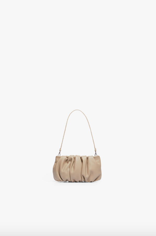 STAUD Women's Bean Shearling Convertible Bag - Cream