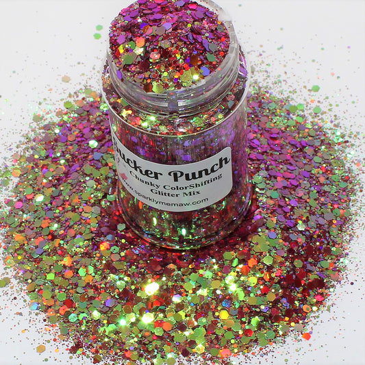 Kryptonite Chunky Glow in the Dark Glitter