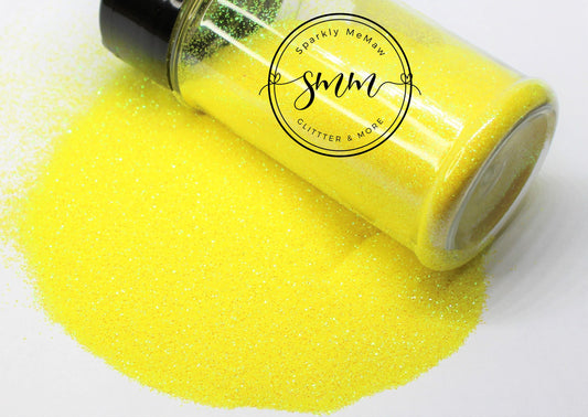 Mango Fine Glitter 2oz Bottle, Yellow Glitter, 1/64 Fine Glitter, Polyester  Glitter, Solvent Resistant, Premium Quality Glitter 