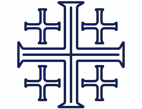 Signification de la Croix de Jérusalem