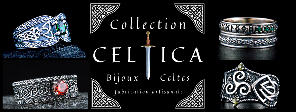 Collection Celtica - Bagues celtique de qualité
