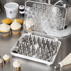 Piping tips for custom cake decorating and cookie decorating for Phoenix bakery