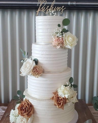 boho wedding cake Phoenix bakery