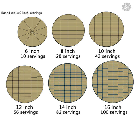 how to cut a round wedding cake