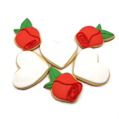 Valentine's Day custom cookies Phoenix delivery.