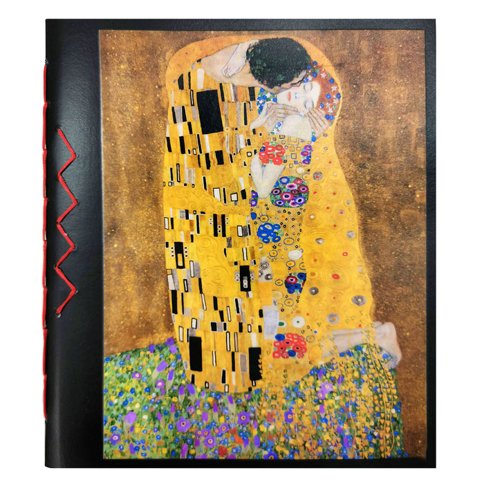 Χειροποίητο τετράδιο - Το φιλί Klimt