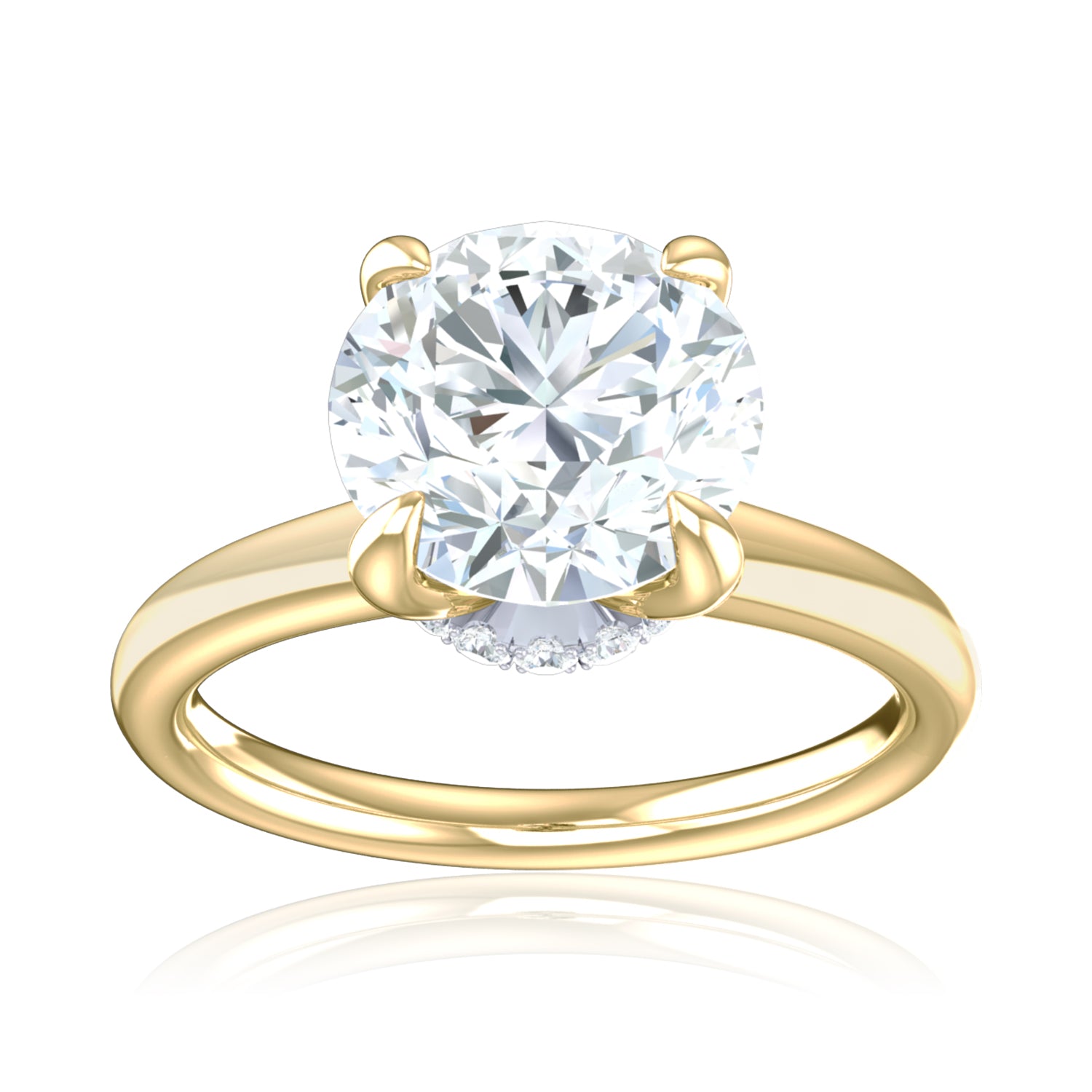 Cushion Cut Engagement Ring Set, 1.9Ct G VVS1 GIA – Kingofjewelry.com