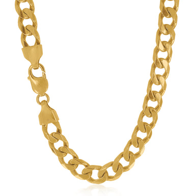 Men's Diamond Curb Link Necklace