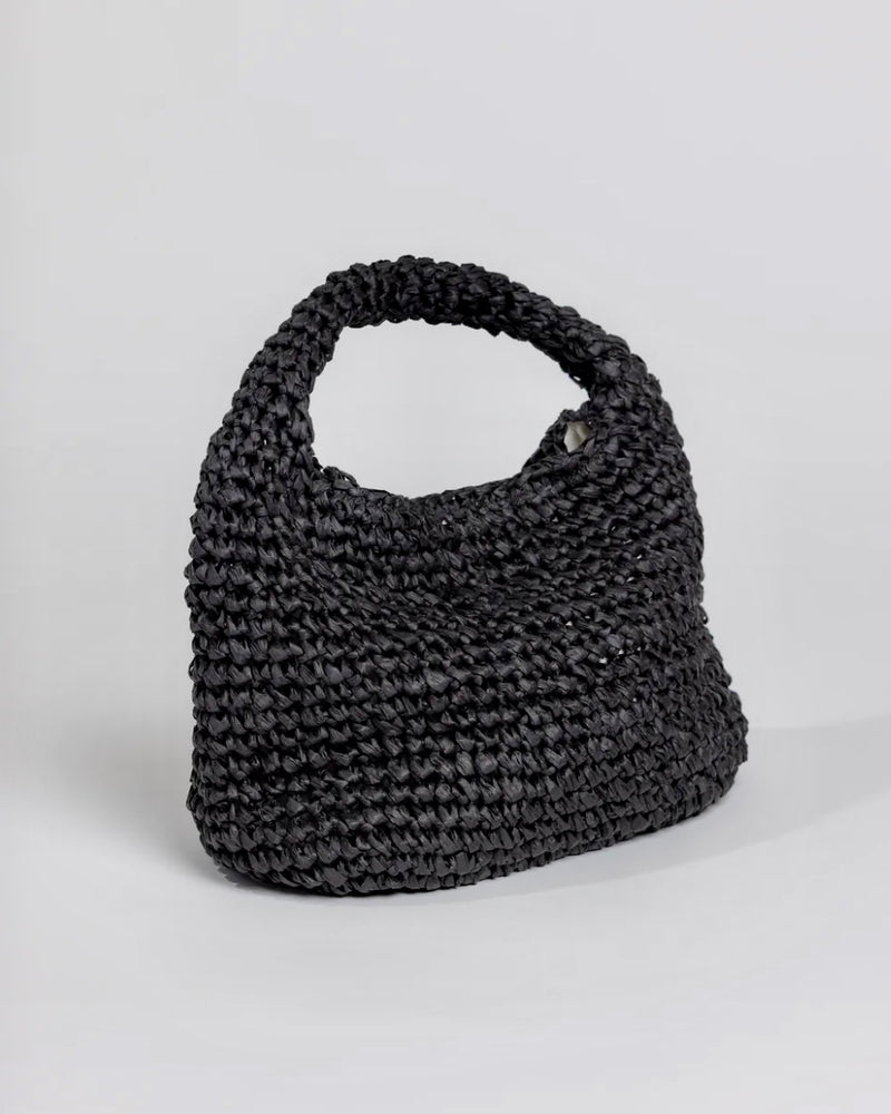 Hat Attack Slouch Bag - Black